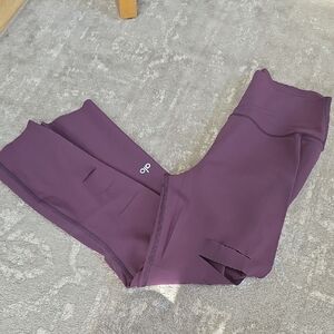 ALO Yoga Kids Eggplant Leggings